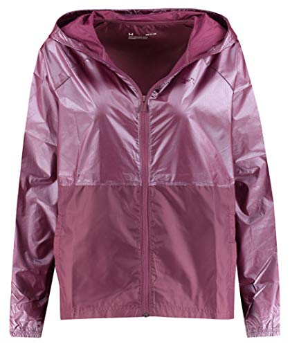 Under Armour Damen Oberteil Metallic Woven Fz, Violett, S, 1349347-569 Under Armour Damen Oberteil Metallic Woven Fz, Violett, S, 1349347-569 von Under Armour