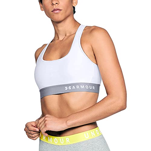 Under Armour Damen Mid Crossback, atmungsaktives Bustier, komfortable Funktionsunterwäsche mit Kreuzträgern und Passform Kompression Under Armour Damen Mid Crossback, atmungsaktives Bustier, komfortable Funktionsunterwäsche mit Kreuzträgern und Passform Kompression von Under Armour