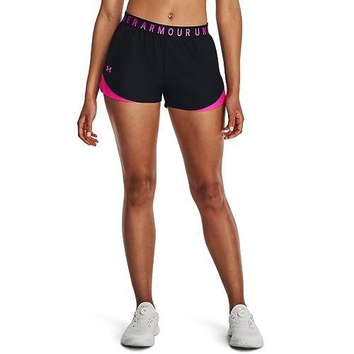 Under Armour Damen Play Up Shorts 3.0, lockere Shorts für Damen mit geschwungenem, schmeichelhaftem Saum, schweißableitende Sporthose von Under Armour