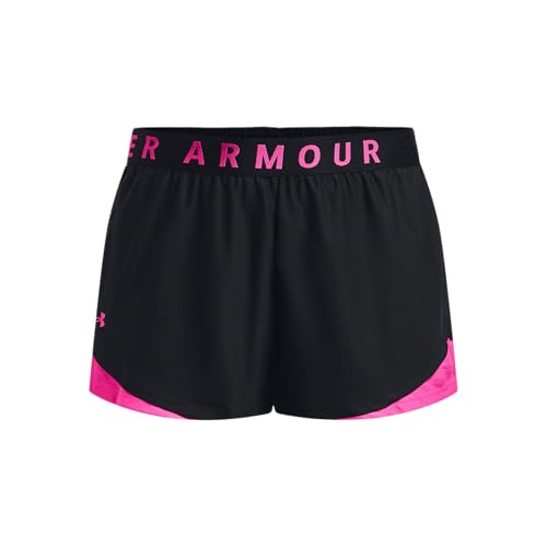 Under Armour Damen Play Up Shorts 3.0, lockere Shorts für Damen mit geschwungenem, schmeichelhaftem Saum, schweißableitende Sporthose Under Armour Damen Play Up Shorts 3.0, lockere Shorts für Damen mit geschwungenem, schmeichelhaftem Saum, schweißableitende Sporthose von Under Armour