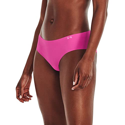 Under Armour Damen Ps Hipster 3pack unterwaesche, Pink Elixir, XL EU von Under Armour