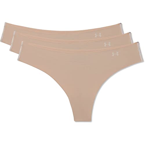 Under Armour Damen PS Thong 3Pack, nahtloses Damen Unterwäsche Set, komfortabler String im 3-er Set von Under Armour