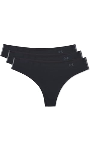 Under Armour Damen PS Thong 3Pack, nahtloses Damen Unterwäsche Set, komfortabler String im 3-er Set von Under Armour