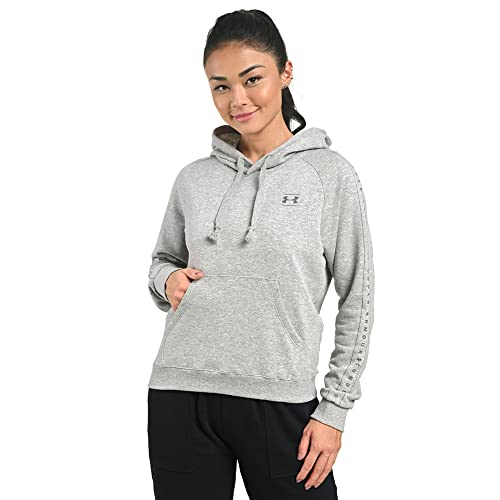 Under Armour Damen Oberteil Rival Fleece FZ, Grau, LG, 1328836-011 von Under Armour