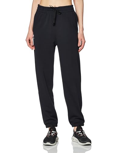 Under Armour Damen Hose Rival Fleece Jogginghose, Black/ White/ (001), L, 1356416-001 von Under Armour