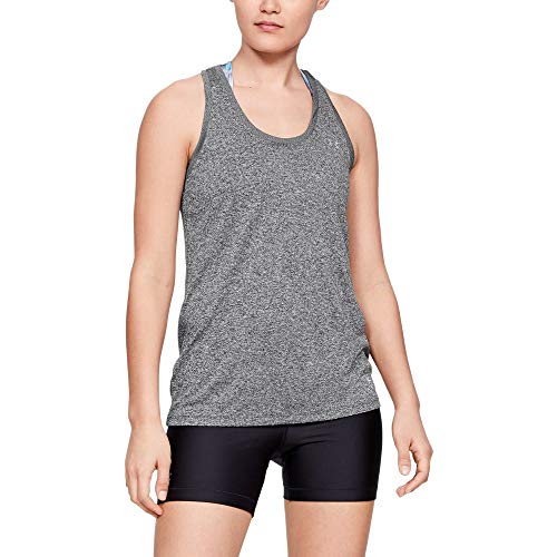 Under Armour Damen Tech Tank - Solid, lockeres, leichtes Sport Shirt, atmungsaktives Trainingsshirt aus UA Tech-Gewebe Under Armour Damen Tech Tank - Solid, lockeres, leichtes Sport Shirt, atmungsaktives Trainingsshirt aus UA Tech-Gewebe von Under Armour