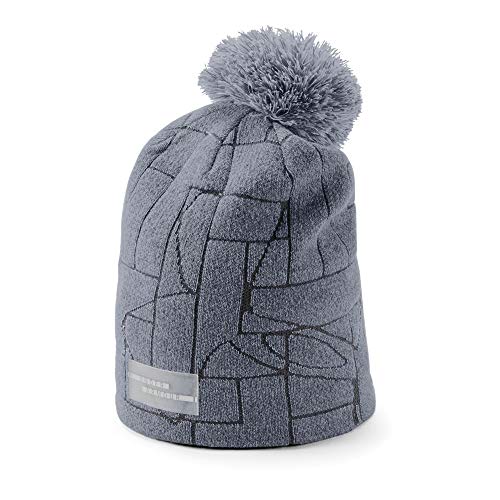 Under Armour Damen Mütze UA Graphic Pom Beanie, Utility Blue/Washed Blue(496), OSFA, 1318484 von Under Armour