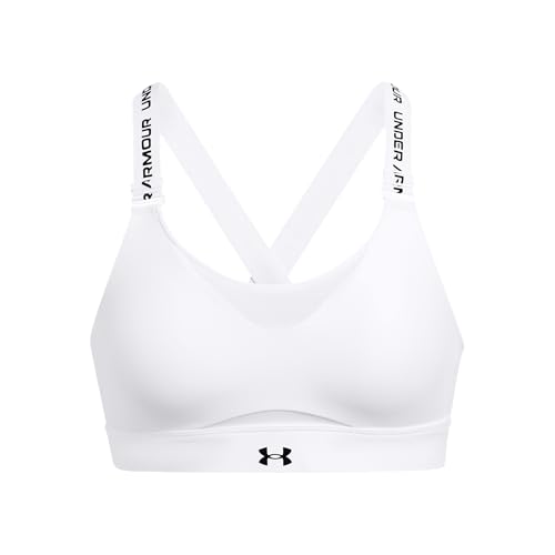 Under Armour Damen UA Infinity High Bra, atmungsaktiver Sport BH für hohe Belastungen beim Laufen, unterstützendes Sport Bustier mit Schaumstoffpolstern Under Armour Damen UA Infinity High Bra, atmungsaktiver Sport BH für hohe Belastungen beim Laufen, unterstützendes Sport Bustier mit Schaumstoffpolstern von Under Armour