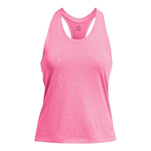 Under Armour Damen UA Launch Splatter Singlet Lauftop, leichtes atmungsaktives Sport Tank Top, schnelltrocknendes Damen Sporttop mit reflektierenden Details Under Armour Damen UA Launch Splatter Singlet Lauftop, leichtes atmungsaktives Sport Tank Top, schnelltrocknendes Damen Sporttop mit reflektierenden Details von Under Armour