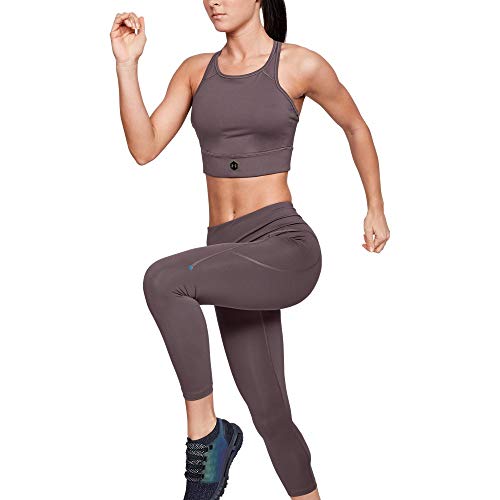 Under Armour Damen UA Rush Crop Sport-Hose, atmungsaktive Trainingshose mit Rush-Technologie, leichte Laufhose mit Kompressionspassform Under Armour Damen UA Rush Crop Sport-Hose, atmungsaktive Trainingshose mit Rush-Technologie, leichte Laufhose mit Kompressionspassform von Under Armour