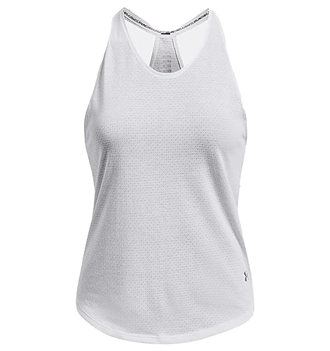 Under Armour Damen UA Streaker Tank Weste, Weiß/Weiß/reflektierend, S von Under Armour