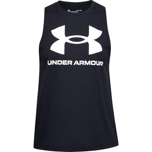 Under Armour Damen UA W Live Sportstyle Tank Top, weiches Gym Sporttop, Fitness Shirt mit klassischer Muskelshirt-Silhouette von Under Armour