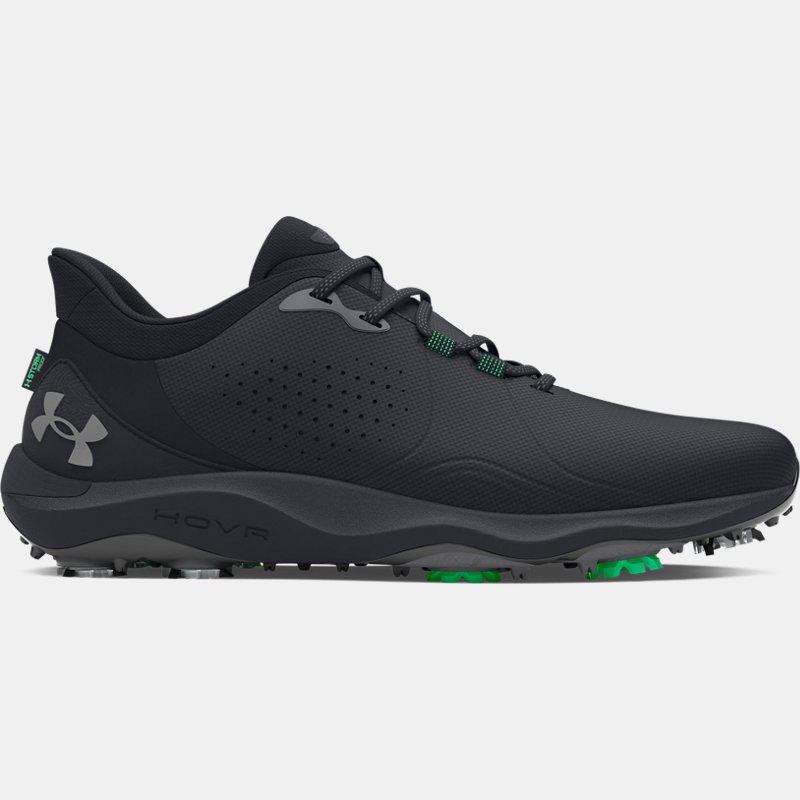 Under Armour Drive Pro Golfschuhe für breite Füße für Herren Schwarz / Schwarz / Metallisch Gun Metal 44.5 von Under Armour