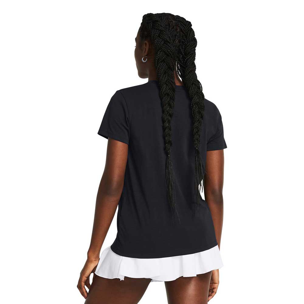 Under Armour Essential Core Short Sleeve T-shirt Schwarz M Frau von Under Armour