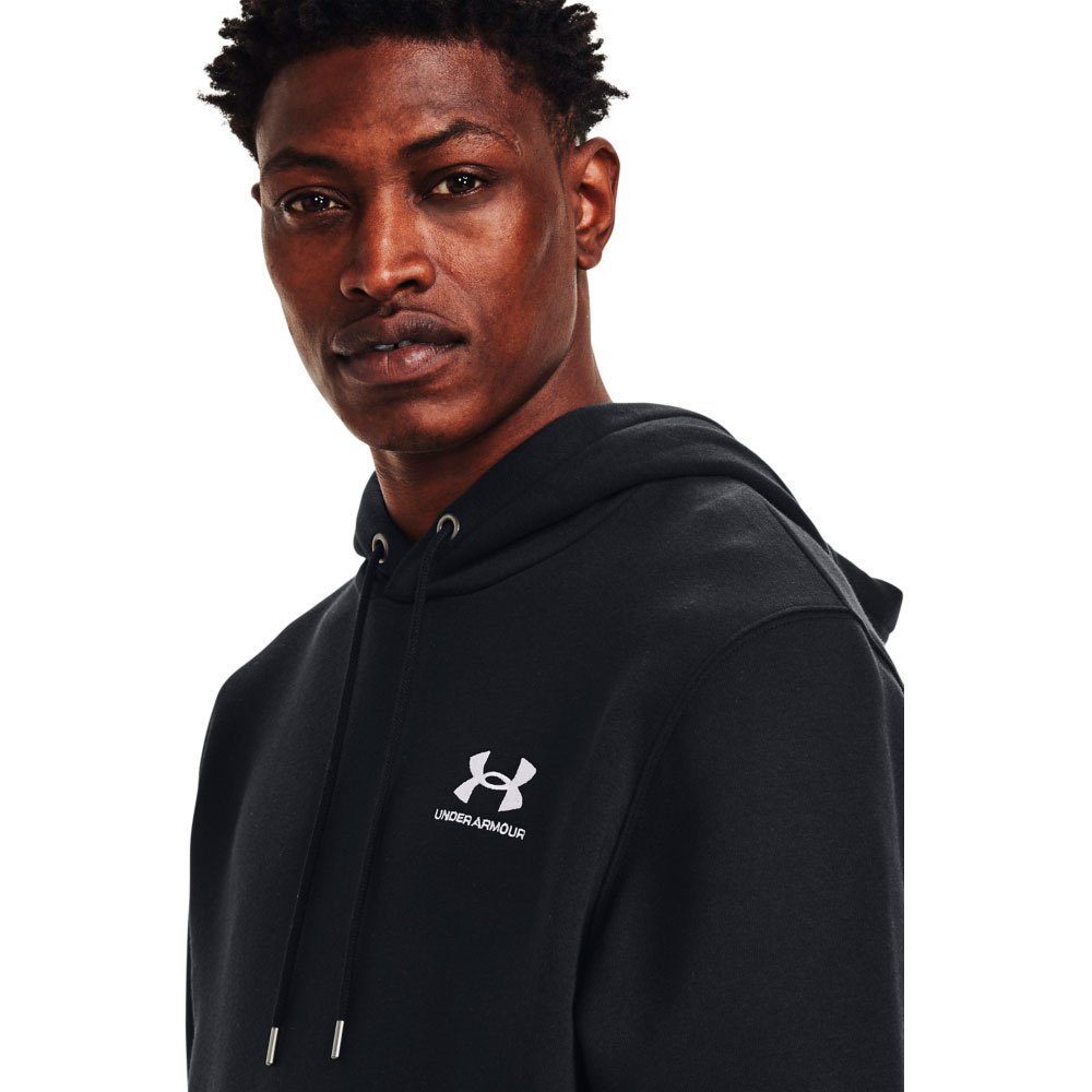 Under Armour Essential Fleece Hoodie Schwarz L / Regular Mann von Under Armour