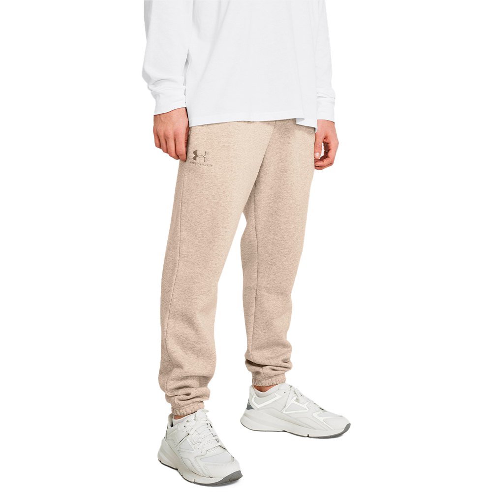 Under Armour Essential Fleece Joggers Beige XL / Regular Mann von Under Armour