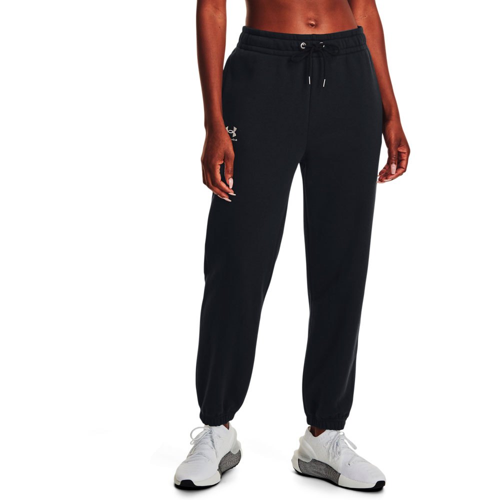 Under Armour Essential Fleece Joggers Schwarz XL / Regular Frau von Under Armour