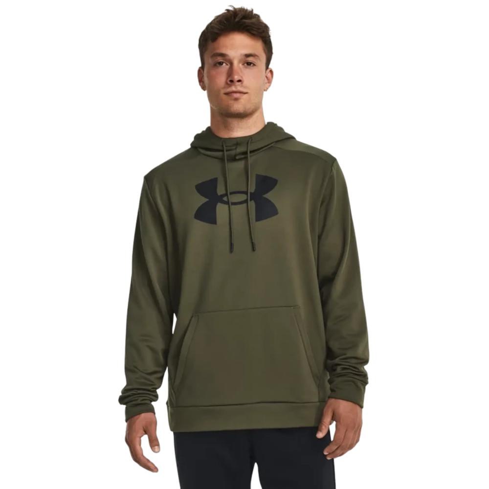 Under Armour Fleece Big Logo Hoodie Grün S / Regular Mann von Under Armour