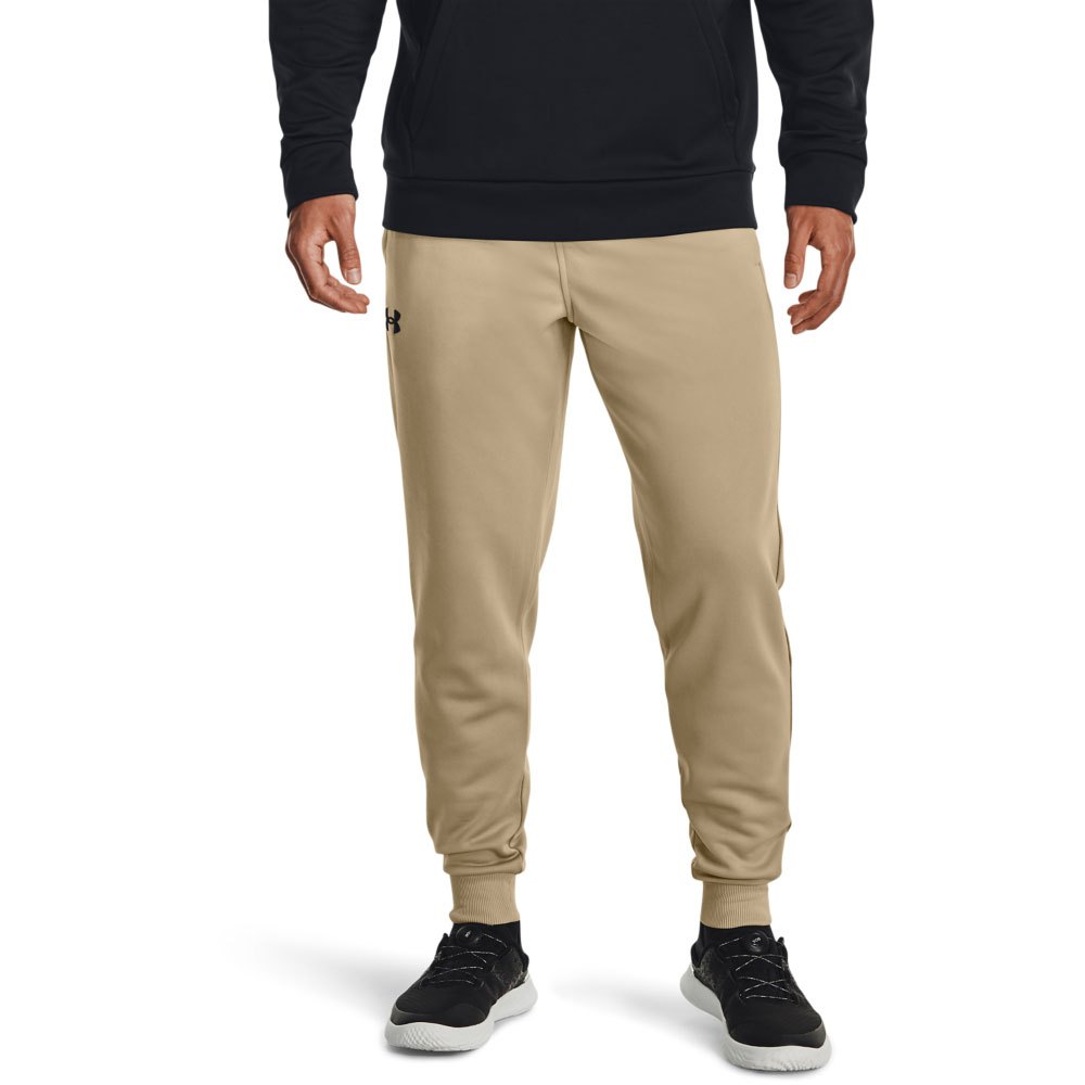 Under Armour Fleece Joggers Beige S / Regular Mann von Under Armour