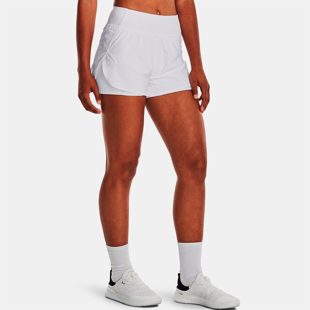 Under Armour Flex Woven 2-in-1 Shorts Weiß XS Frau von Under Armour