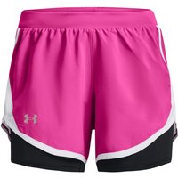 Under Armour Fly By 2.0 2in1 Shorts Damen in pink Under Armour Fly By 2.0 2in1 Shorts Damen in pink von Under Armour