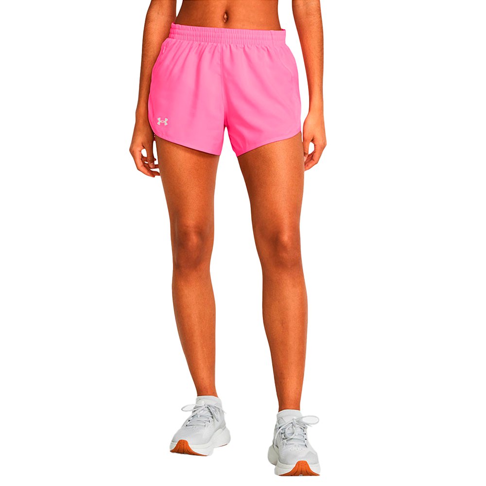 Under Armour Fly By 3in Shorts Rosa S Frau von Under Armour