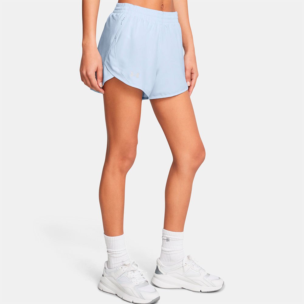 Under Armour Fly By 3inch Shorts Blau XS Frau von Under Armour