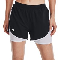 Under Armour Fly By Elite 2-in-1 Black/White von Under Armour