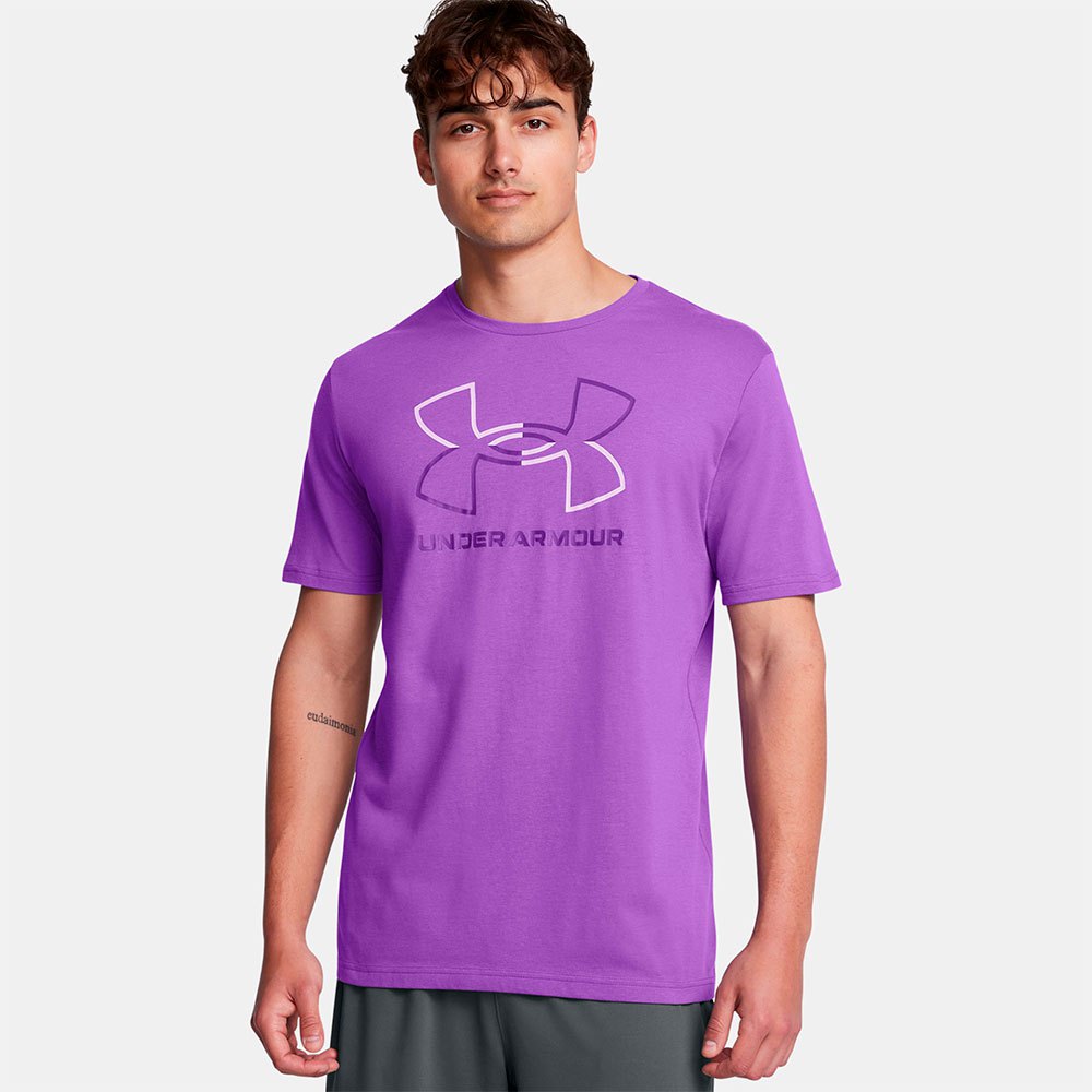 Under Armour Foundation Short Sleeve T-shirt Lila XS / Regular Mann von Under Armour