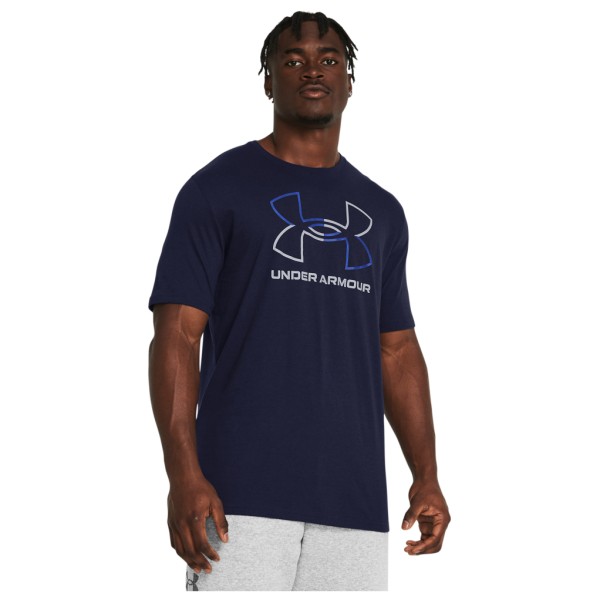 Under Armour - GL Foundation Update S/S - T-Shirt Gr XXL - Regular blau von Under Armour