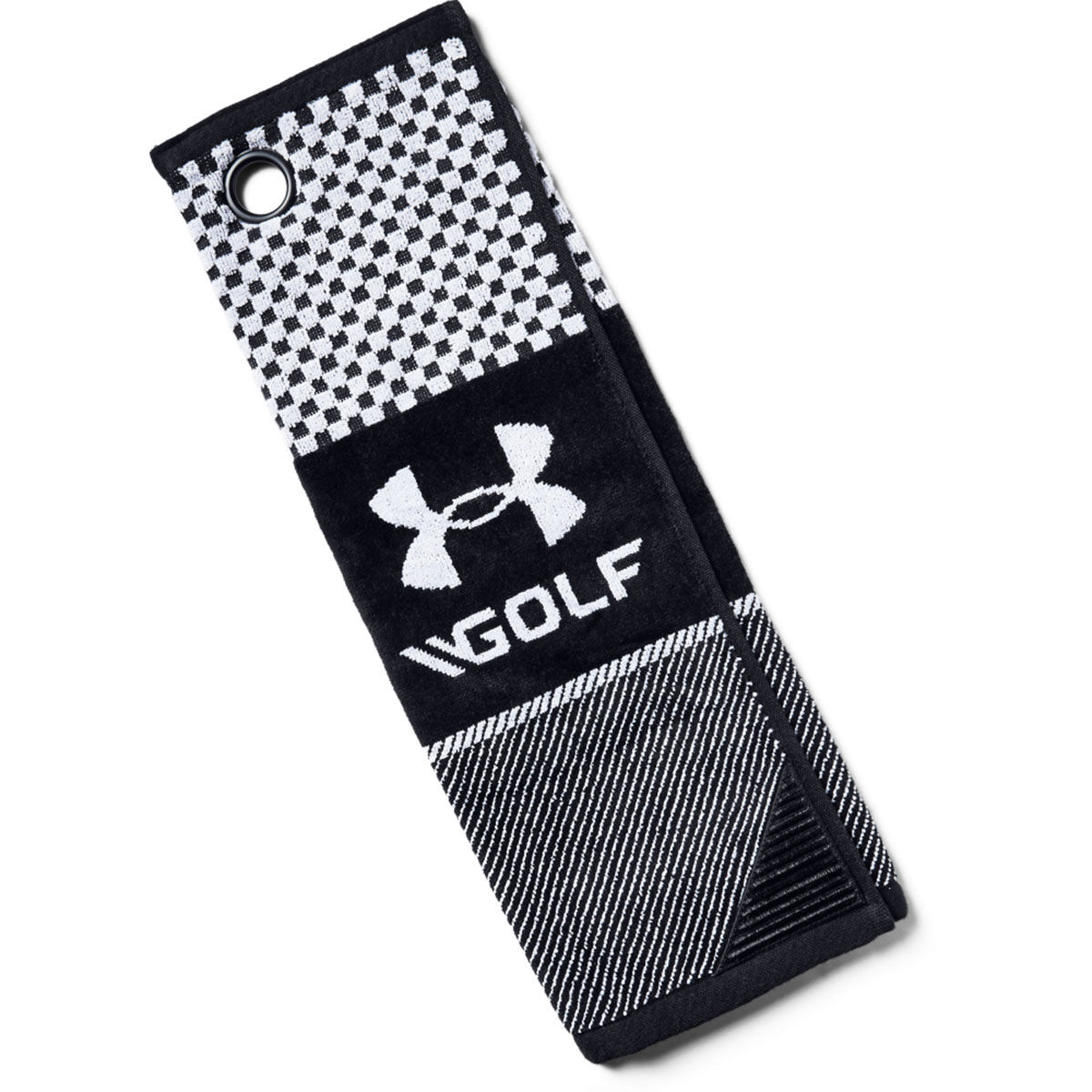 Under Armour Golf Towel, Mens, Black/black/white, One size | American Golf - Father's Day Gift von Under Armour