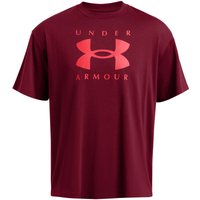 Under Armour Graphics T-shirt Herren Weinrot - S von Under Armour