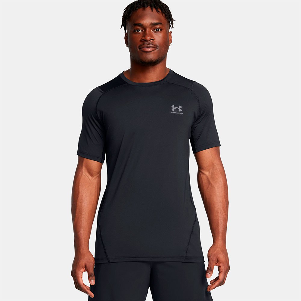 Under Armour Heatgear Armour Fitted Graphic Short Sleeve T-shirt Schwarz 2XL Mann von Under Armour