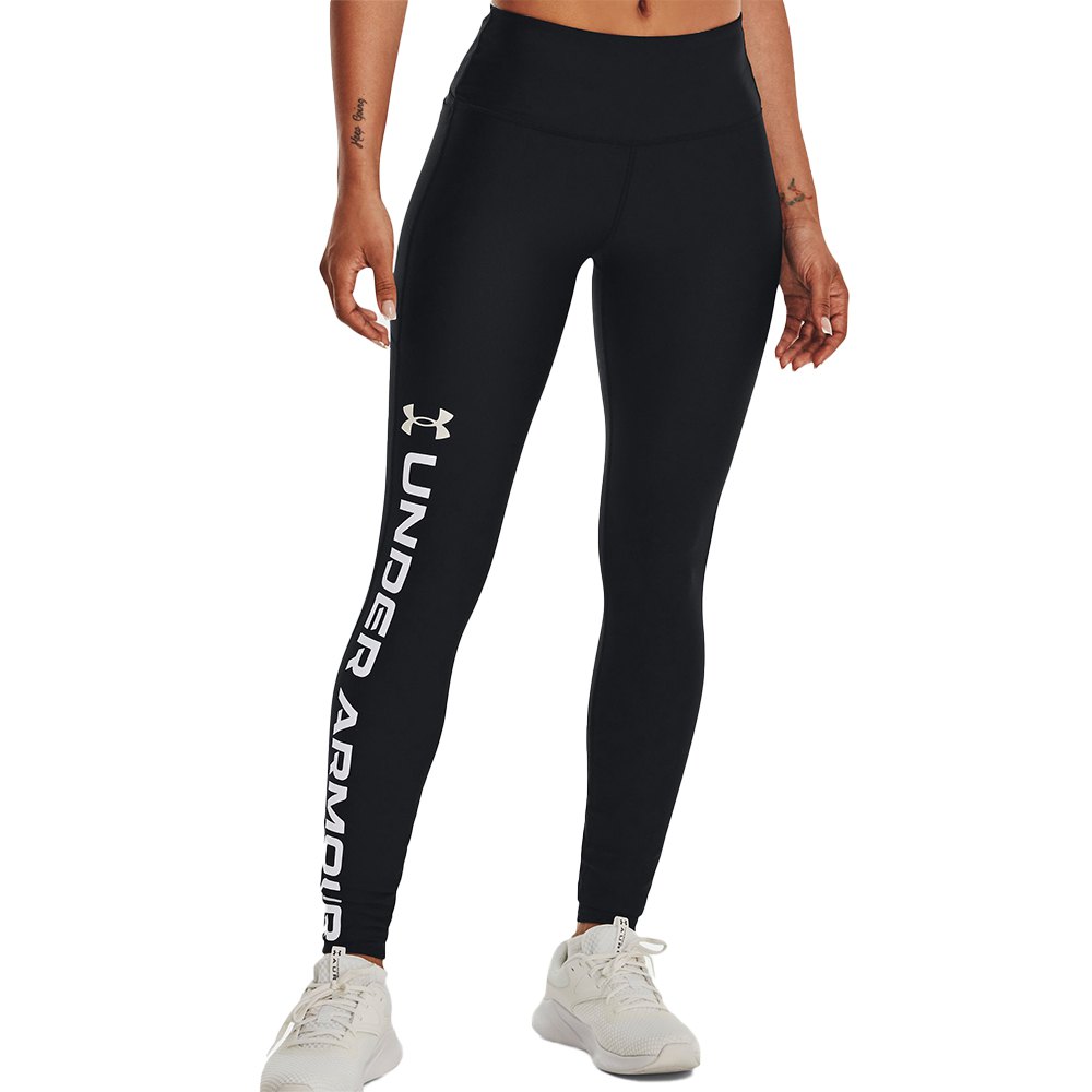 Under Armour Heatgear Branded Leggings Schwarz XL Frau von Under Armour