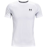 Under Armour Heatgear Fitted T-Shirt Herren in weiß, Größe: S von Under Armour