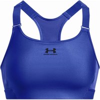 Under Armour Heatgear High Sport-BH Damen in blau von Under Armour