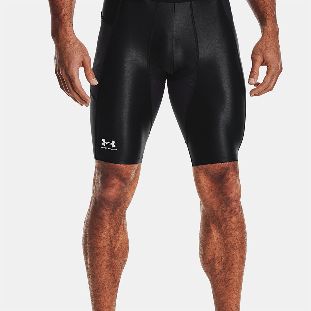 Under Armour Heatgear Isochill Long Shorts Schwarz L / Regular Mann von Under Armour