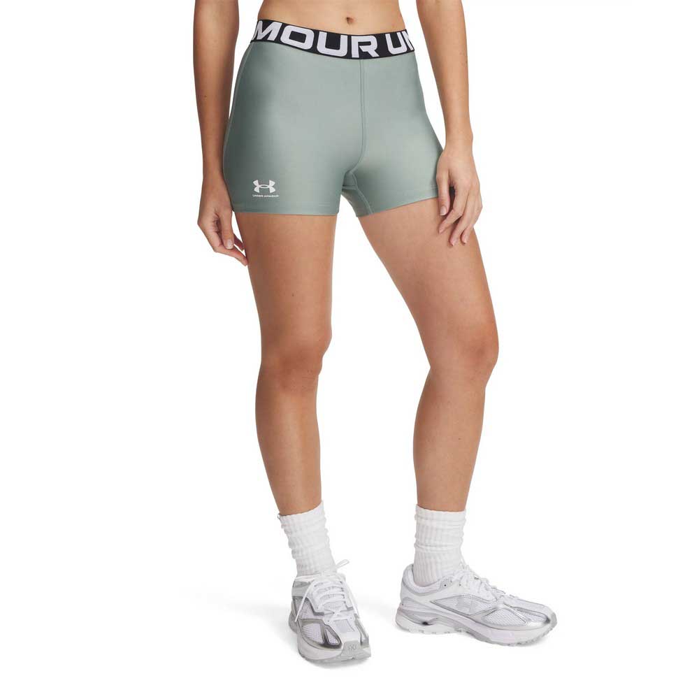 Under Armour Heatgear Short Leggings Grün XL Frau von Under Armour