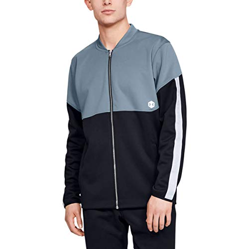 Under Armour Herren Oberteil Athlete Recovery Knit Warm Up Top, Grau, LG, 1344135-013 Under Armour Herren Oberteil Athlete Recovery Knit Warm Up Top, Grau, LG, 1344135-013 von Under Armour