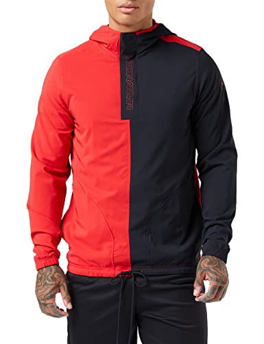 Under Armour Herren Oberteil Baseline Woven Jacket, Rot, SM, 1343010-600 von Under Armour