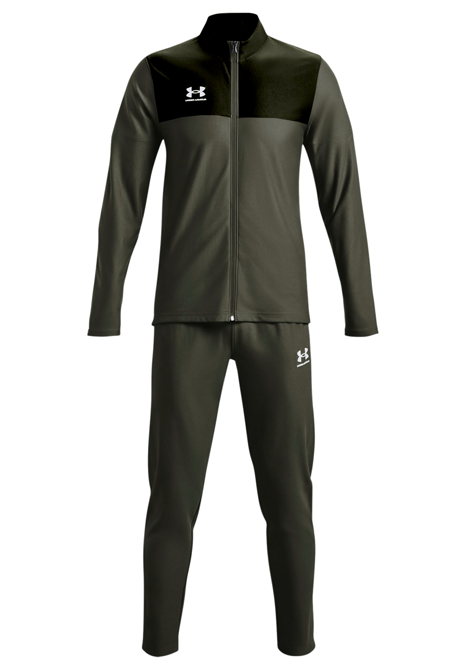 Under Armour Herren Challenger Trainingsanzug Jogginganzug 1365402 Grün von Under Armour