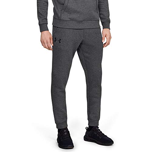 Under Armour Herren Hose Rival Fitted Tapered Jogger, Grau, SM, 1309818-090 von Under Armour