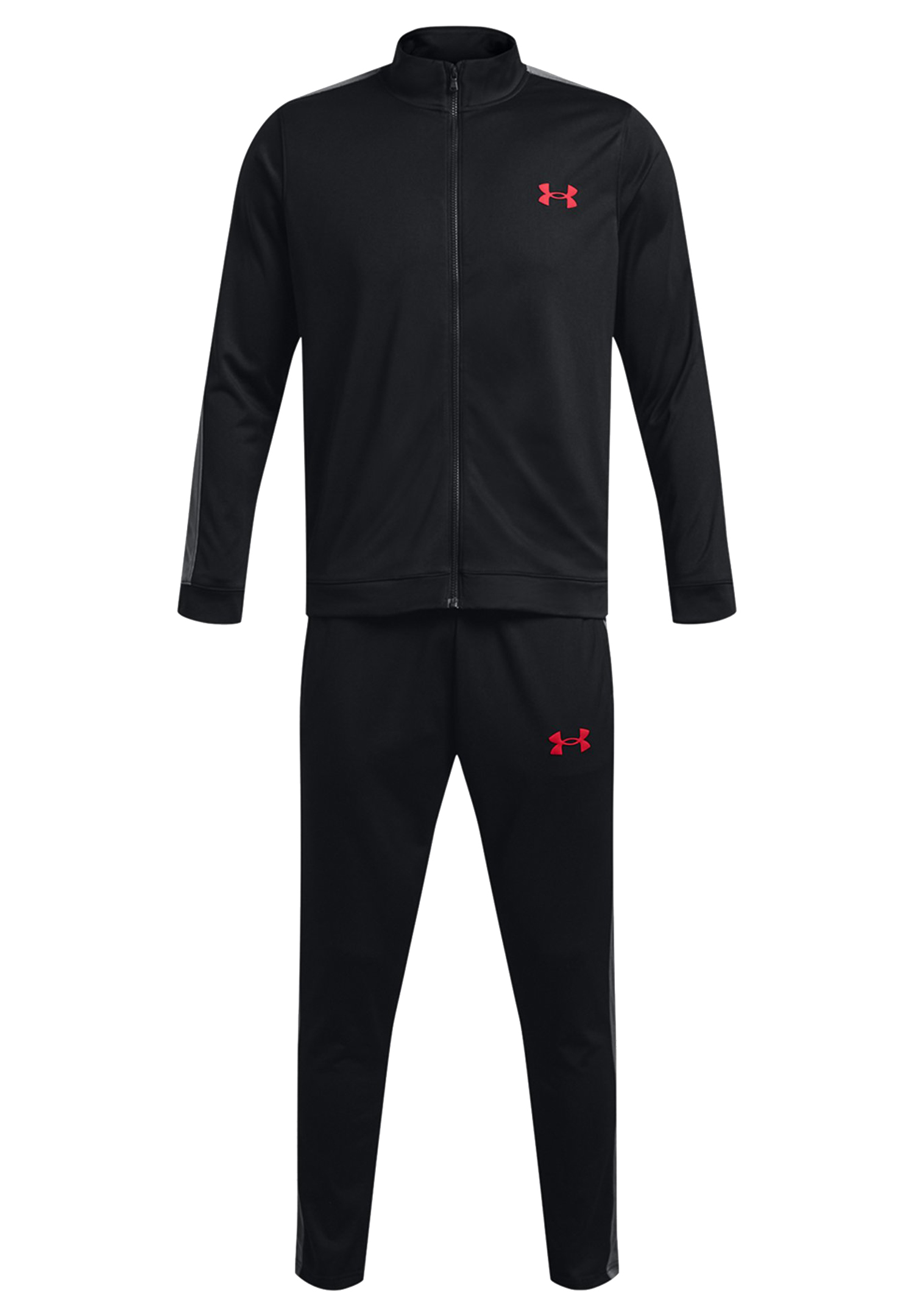 Under Armour Herren Knit Trainingsanzug Jogginganzug 1357139 002 Schwarz / Rot von Under Armour