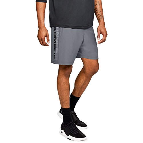 Under Armour Herren Kurze Hose Woven Graphic Wordmark, Zinc Gray, MD, 1320203-513 Under Armour Herren Kurze Hose Woven Graphic Wordmark, Zinc Gray, MD, 1320203-513 von Under Armour