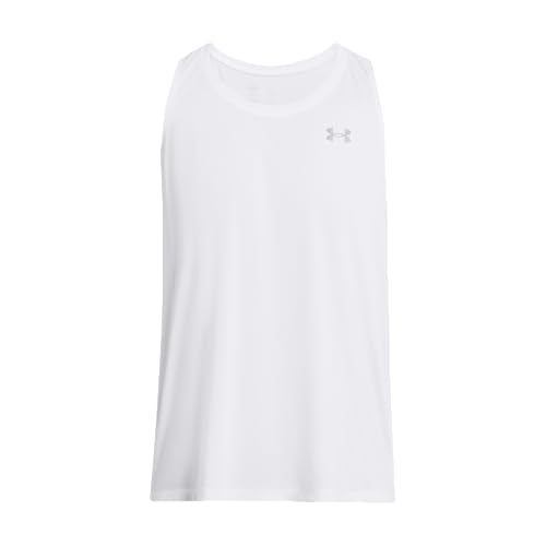 Under Armour Herren Launch Singlet, leichtes atmungsaktives Tank Top, schnelltrocknendes Funktionsshirt mit reflektierenden Details Under Armour Herren Launch Singlet, leichtes atmungsaktives Tank Top, schnelltrocknendes Funktionsshirt mit reflektierenden Details von Under Armour