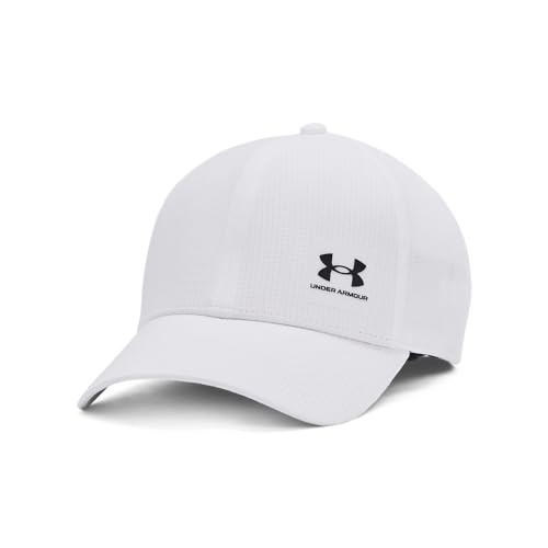 Under Armour Herren M Iso-chill Armourvent Adj, atmungsaktive Kappe aus Stretchgewebe, verstellbare Sport Cap mit Iso-Chill-Schweißband von Under Armour