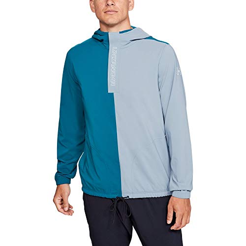 Under Armour Herren Oberteil Baseline Woven Jacket, Grün, SM, 1343010-417 von Under Armour