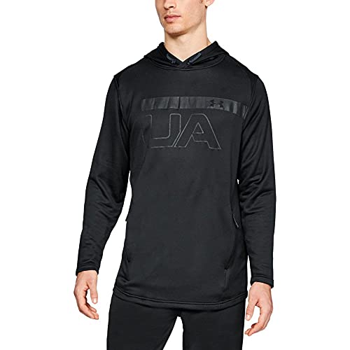 Under Armour Herren Oberteil Tech Terry PO Graphic Hoodie, Black, XL, 1306445-001 von Under Armour