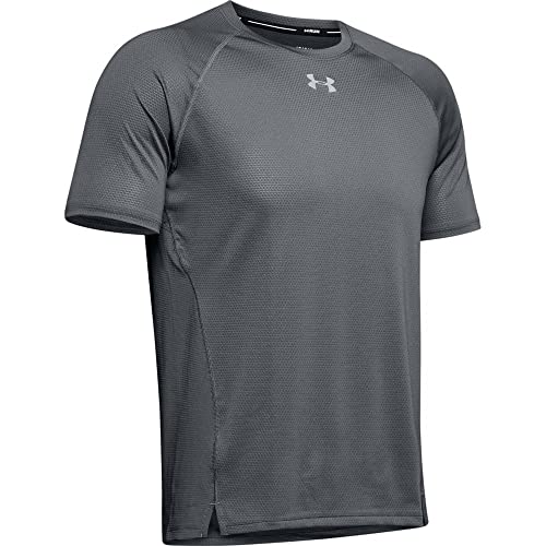 Under Armour Herren UA Qualifier, atmungsaktives und kurzärmliges Sportshirt, komfortables Funktionsshirt mit enger Passform von Under Armour