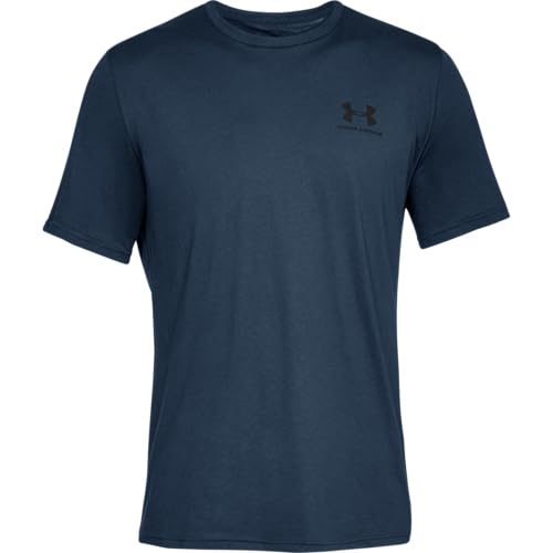 Under Armour Herren Sportstyle Left Chest, komfortables T-Shirt für Männer mit Logo auf der linken Brust, Sportshirt mit loser Passform Under Armour Herren Sportstyle Left Chest, komfortables T-Shirt für Männer mit Logo auf der linken Brust, Sportshirt mit loser Passform von Under Armour